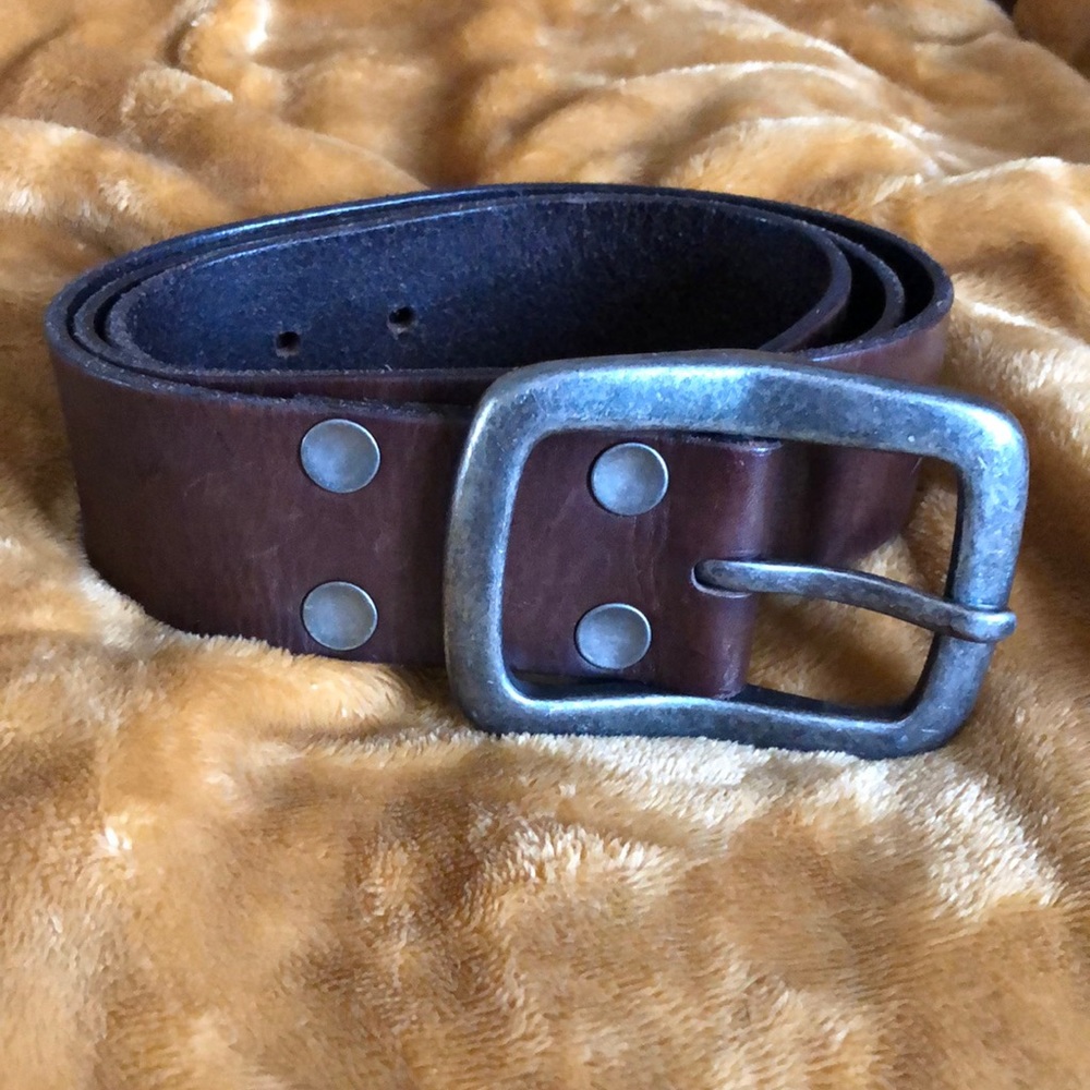 Ruehl No.925 Dark Leather Belt